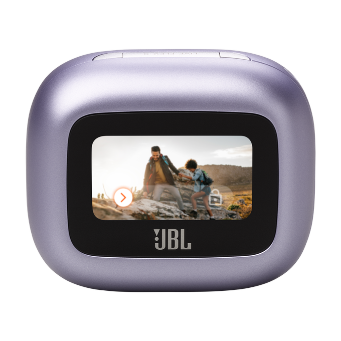JBL Live Flex 3 - Purple - True wireless noise-cancelling open-stick earbuds - Left image number null